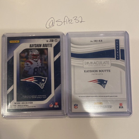 Kayshon Boutte Patch Pair - Picture 2 of 2